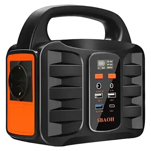 Powerbank mit Steckdose von SBAOH Tragbare Energieversorgung