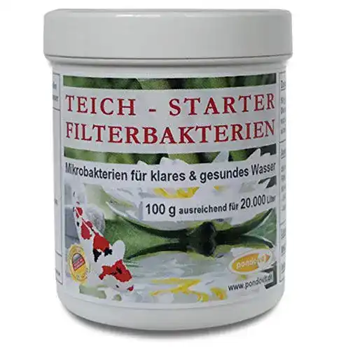 Teichbakterien Pondovit Starterbakterien und Filterbakterien für Teiche