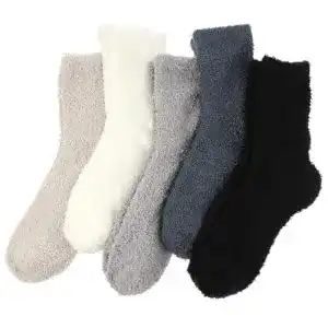 Kuschelsocken Abeillo 5 Paar Damen aus Korallenfleece