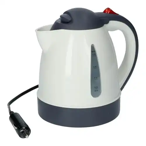Wasserkocher 12 Volt von Carpoint mit 1 Liter Kapazität