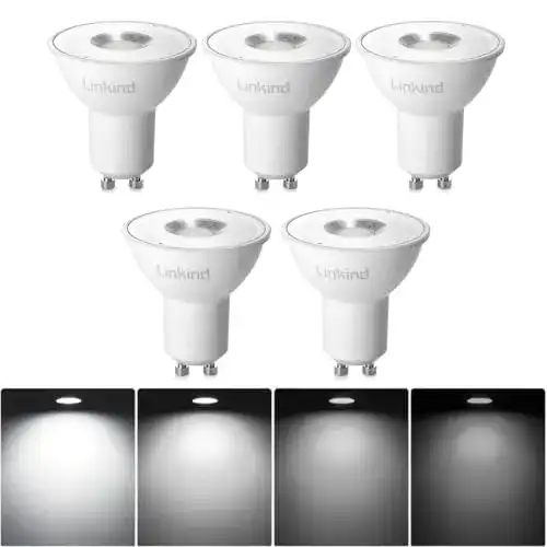 Dimmbar GU10 LED Lampe 5.7W von Linkind, ersetzt 75W, 600 Lumen