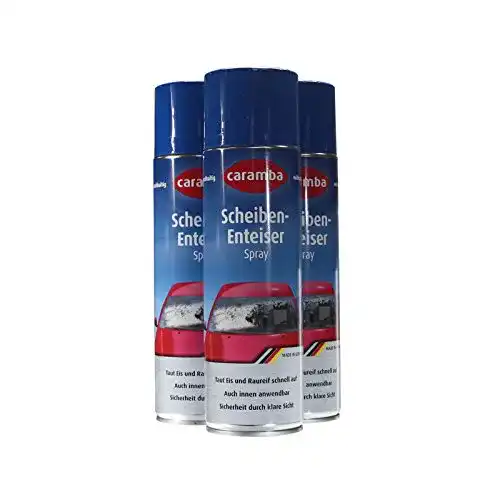 Caramba Scheibenenteiser Spray 3x 500ml für Autoscheiben