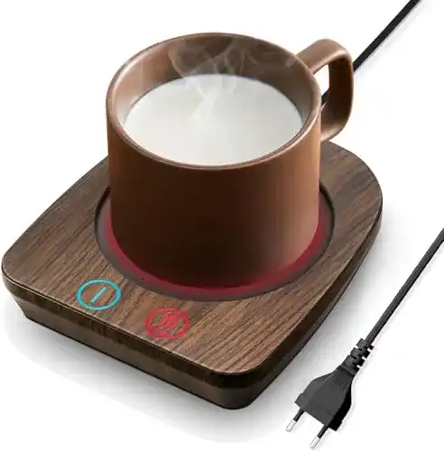 USB Tassenwärmer von Jichenfang mit 3 Temperatureinstellungen und Automatischer Abschaltung
