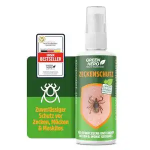 Zecken-Spray Green Hero – Effektiver Schutz vor Zecken und Mücken