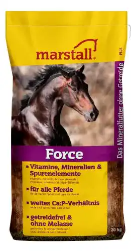 Getreidefreies Pferdefutter Marstall Premium-Pferdefutter Force