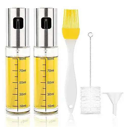 Öl-Sprühflasche Hotder 100ML aus Glas und Edelstahl