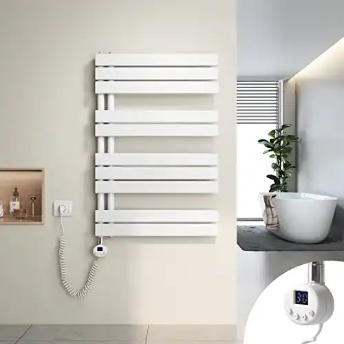 Elektrischer Badheizkörper von Heilmetz mit digitalem Thermostat