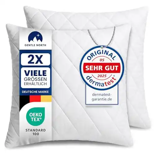 Bettkissen Gentle North Kopfkissen 45×45 cm 2er Set