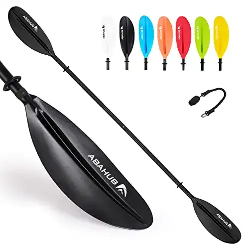 Kajakpaddel Abahub 218/230/241 cm aus Aluminium