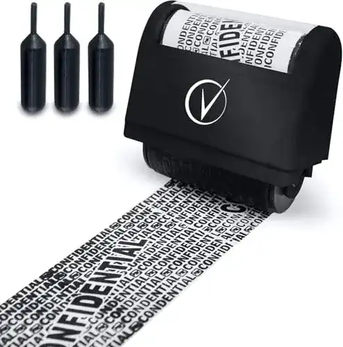 Rollstempel Vantamo Datenschutz für Identitätsdiebstahlschutz