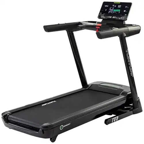 Tunturi T80 Endurance Laufband klappbar für Zuhause mit LED Monitor