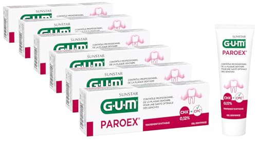 Gum Paroex Gel Zahncreme 75ml im 6er Vorteilspack
