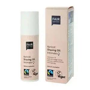 Rasieröl Fair Squared für Frauen mit Aprikosenkernöl, vegan