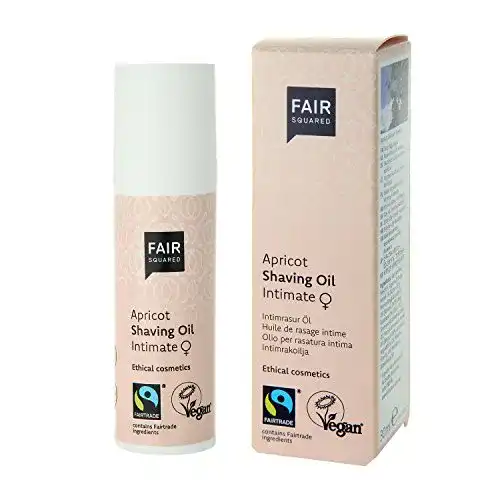 Rasieröl Fair Squared für Frauen mit Aprikosenkernöl, vegan
