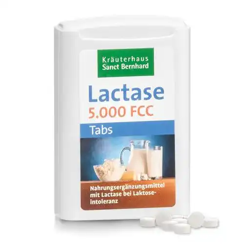 Laktase-Tabletten von Sanct Bernhard für Laktoseintoleranz