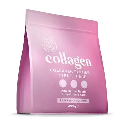 Kollagen Pulver mit Marine Elastin und Hyaluronsäure von Alpha Foods