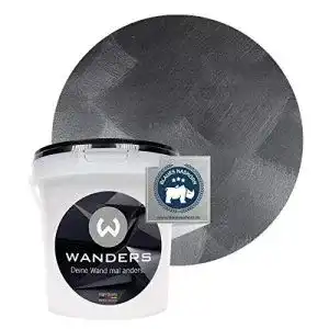 Wandfarbe Schwarz