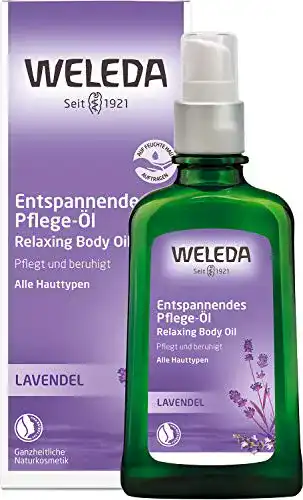 Weleda Bio Lavendel Körperöl – Ätherisches Massageöl für Hautpflege