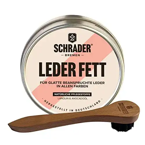 Lederfett Schrader Bremen farblos für Lederpflege