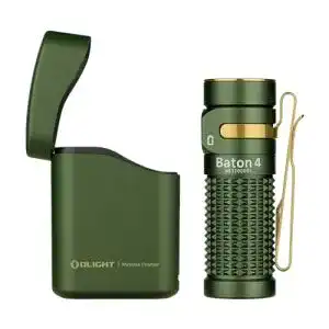 Olight Baton 4 Kit Mini LED Taschenlampe mit Ladecase