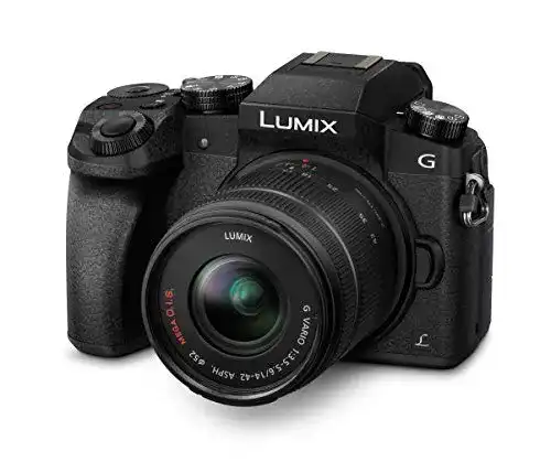 Panasonic Lumix G DMC-G70KAEGK Systemkamera mit 16 Megapixel und 4K-Funktion