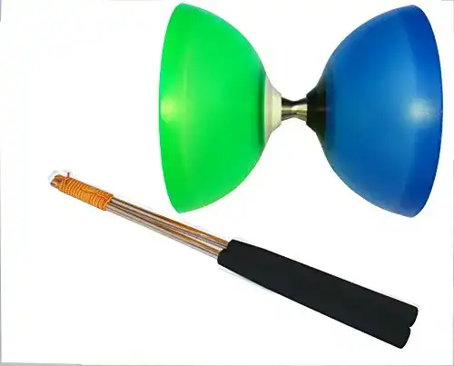 Henrys Diabolo Vision Free Set in Blau-Grün