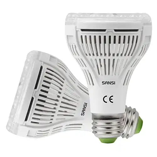 Pflanzenlampe E27 Sansi 15W LED Vollspektrum für Pflanzenwachstum