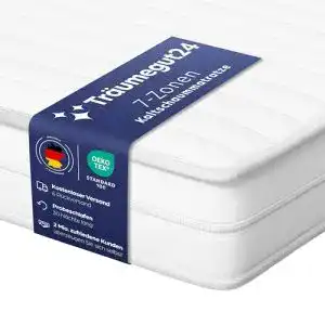 Matratze 180×200 H4 von Träumegut24 AquaFlex mit 16cm Höhe