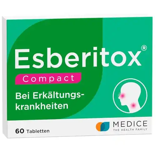 Esberitox Compact 60 Tabletten zur Erkältungslinderung