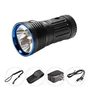 Olight X7R Marauder LED Taschenlampe mit 12000 Lumen und USB-Ladefunktion