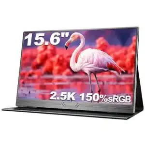 Cuiuic 15,6 Zoll USB-C Monitor 2.5K Portable QHD 2560×1440