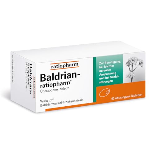 Baldrian Ratiopharm überzogene Tabletten zur Beruhigung