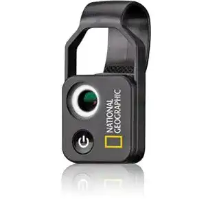 Handy-Mikroskop National Geographic 200x mit CPL-Filter und 2 Helligkeitsmodi