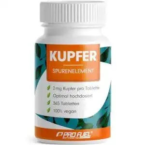 Kupfer Tabletten 365 Stück mit 2 mg Kupfer aus Kupferbisglycinat