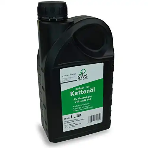 Bio-Sägekettenöl von Sws Forst Gmbh für Motorsägen (1 Liter)
