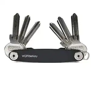 Schlüssel Organizer Wunderkey Classic Schwarz für 2-8 Schlüssel