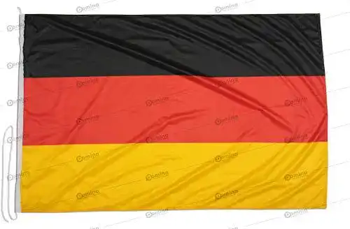 Deutschlandflagge 150×100 cm aus Polyester für den Außeneinsatz