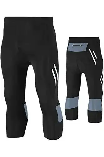 Mr. Stream Herren Radhose 3/4-Länge für Radsport