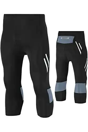 Mr. Stream Herren Radhose 3/4-Länge für Radsport