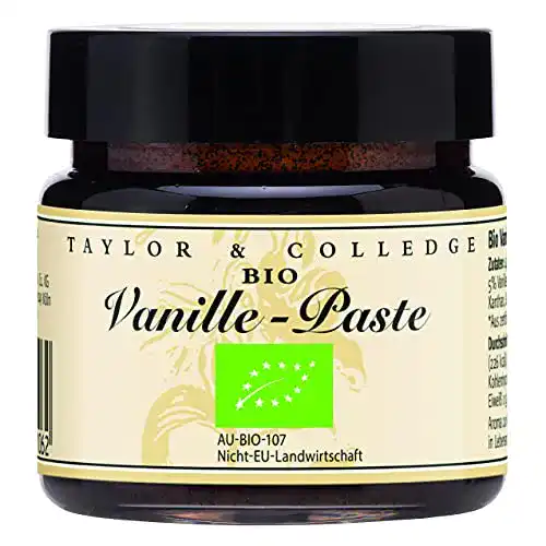 Taylor & Colledge Bio Vanilleextrakt und Vanillepaste im Vergleich