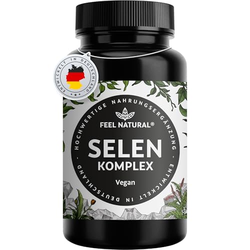 Selen Feel Natural Hochdosiert 200µg 365 Tabletten