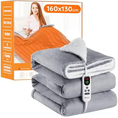 Heizdecke Mia&Coco mit Abschaltautomatik und 10 Heizstufen