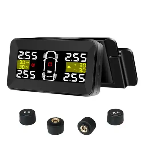 Reifendruckkontrollsystem Vtopek TPMS mit 3,5 Zoll Display