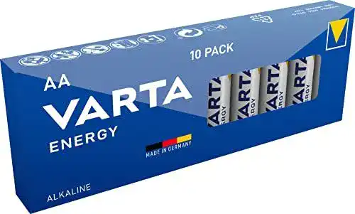 Varta AA Batterien 10 Stück Energy Alkaline 1,5V