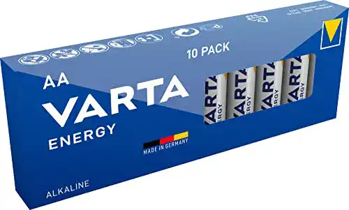 Varta AA Batterien 10 Stück Energy Alkaline 1,5V