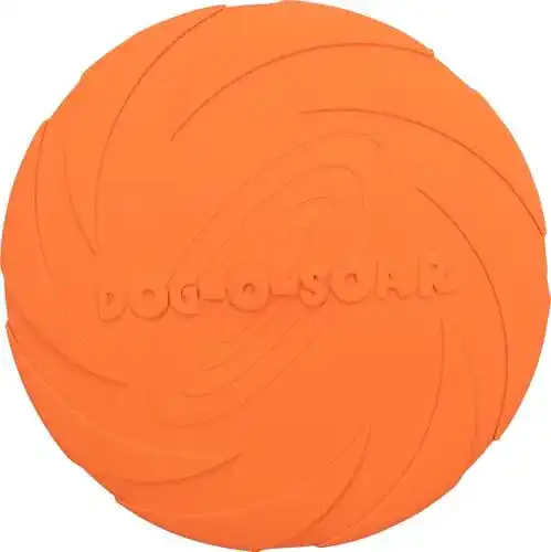 Trixie Hundefrisbee Dog Disc aus Naturgummi, 22 cm Durchmesser