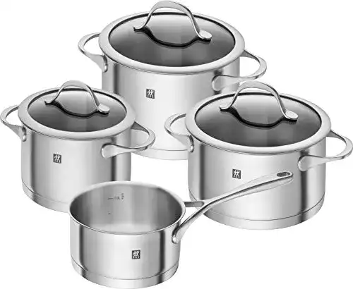 Zwilling Essence Kochtopfset 4-teilig für alle Herdarten