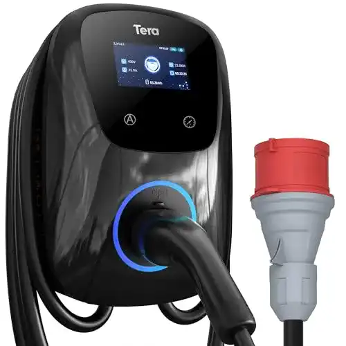 Wallbox 11 kW Tera EV Ladegerät mit Smart APP und 32A Typ 2