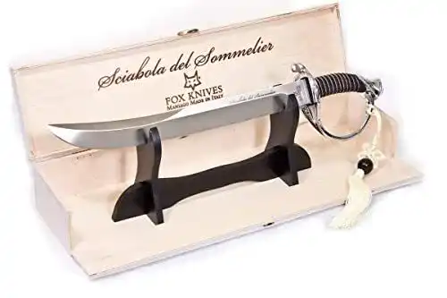 Champagnersäbel von Fox Knives für Sommeliers und Weinexperten