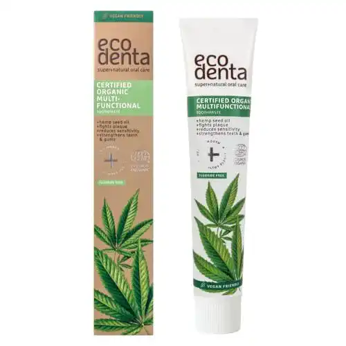 Aloe Vera Zahnpasta Ecodenta ohne Fluorid 75ml